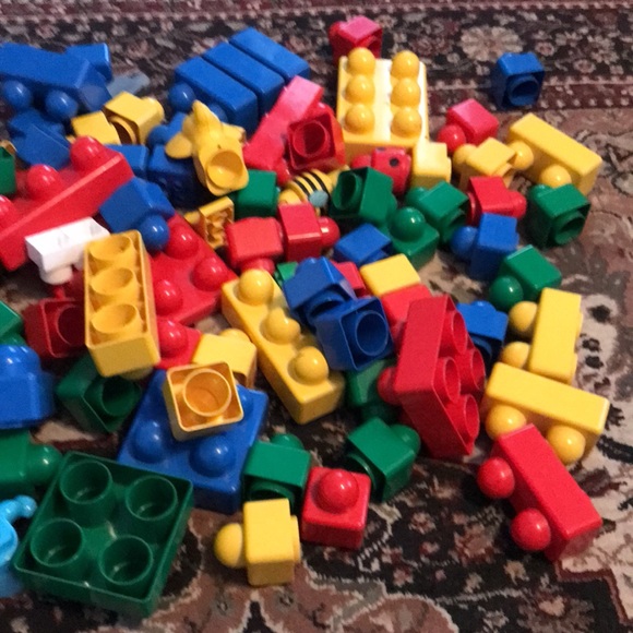 Mega blocks stem learning building rounded top large Lego like lot - Picture 5 of 6